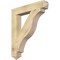 Ekena Millwork Funston Arts & Crafts Rough Sawn Bracket, Douglas Fir, 6"W x 38"D x 44"H BKT06X38X44FST03RDF - alternate 1